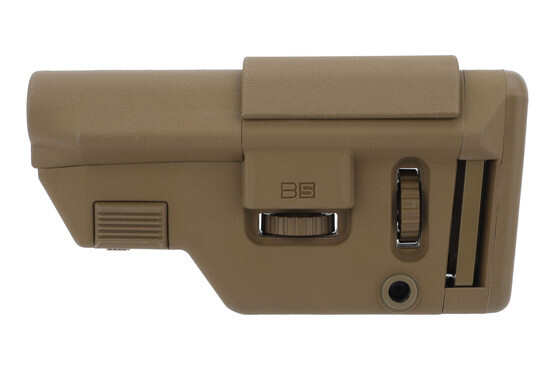B5 Systems AR308 collapsible precision stock is compatible with carbine buffer tubes